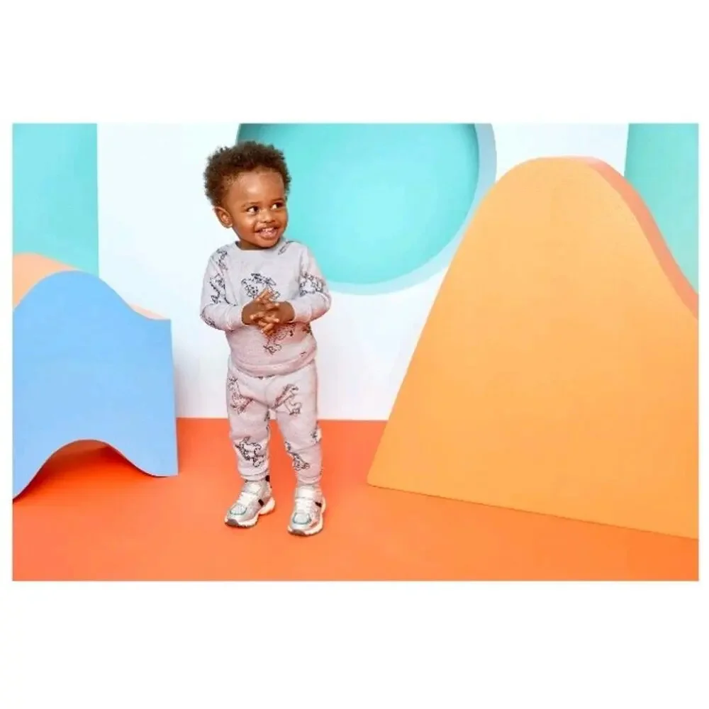 Garanimals Baby Boy Print Fleece Joggers, Sizes 6-9 Months